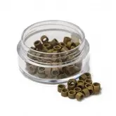 Babe Micro Lock Beads 100pk - Caramel